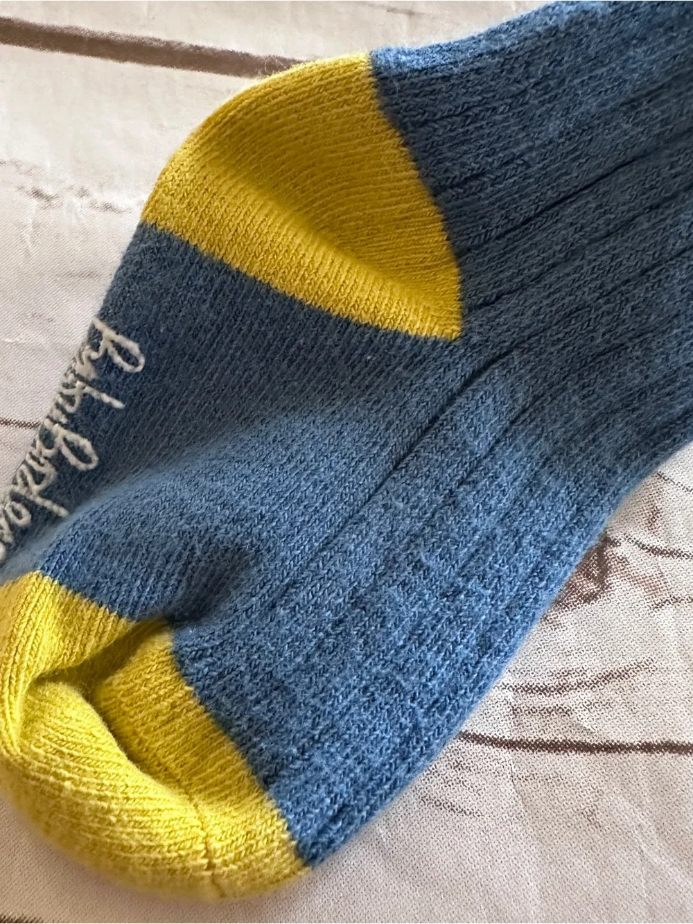 Baby Boden blue tights